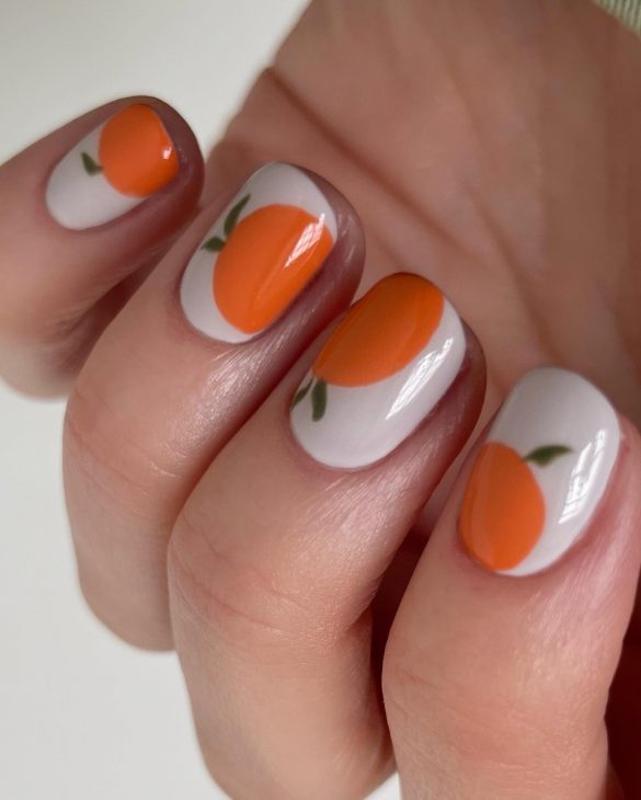 20 Creative Short Summer Gel Nail Ideas for 2024