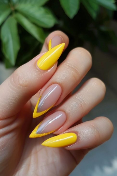 20 Trendy Summer Yellow Nail Designs for 2024: Inspiration for Every Nail Shape and Style