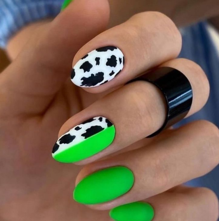 20 Ideas Summer Neon Green Nails Colors 2024