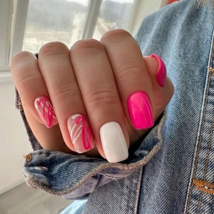 20 Summer Pink Acrylic Nail Ideas 2024: Bright, Cute, and Trendy Designs