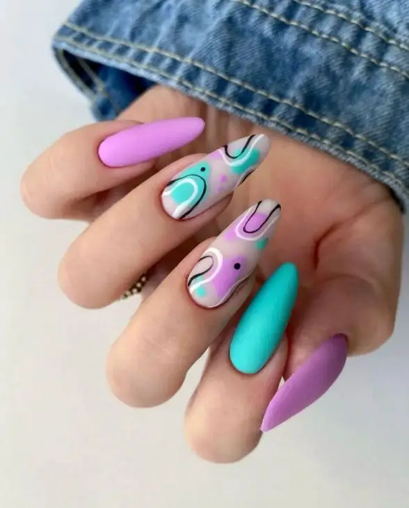 Unveiling Elegance: 20 Must-Try Purple Nail Designs for Summer 2024