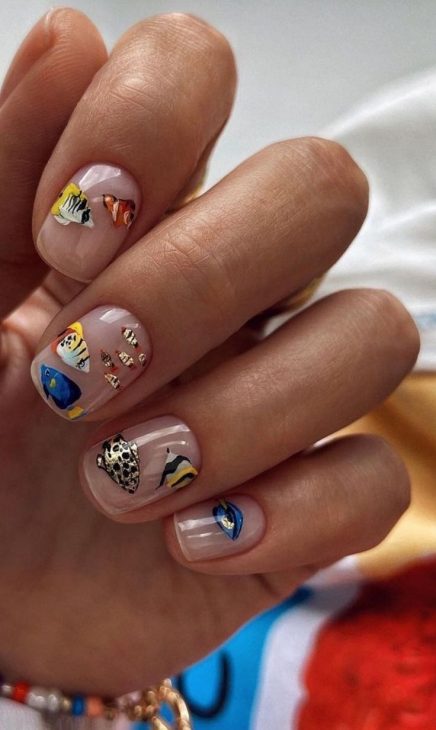 20 Ideas Stunning Beach Nails Designs - Colors for Summer 2024