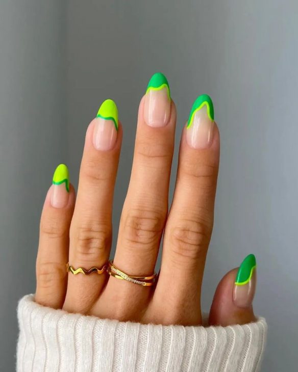 20 Trendsetting Neon Summer Nails Designs for 2024