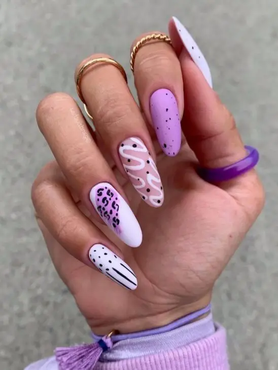 Unveiling Elegance: 20 Must-Try Purple Nail Designs for Summer 2024