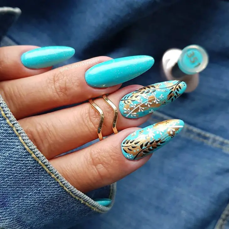 Stunning Blue Summer Nails Ideas for 2024: Shapes, Designs, and DIY Tips