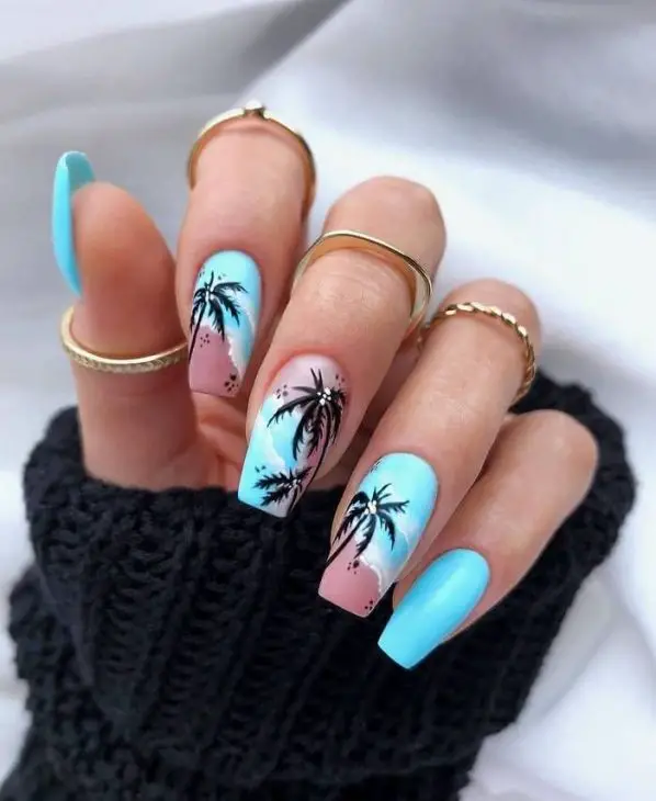 Beach-Ready Chic: Top 20 Summer Nail Designs for 2024