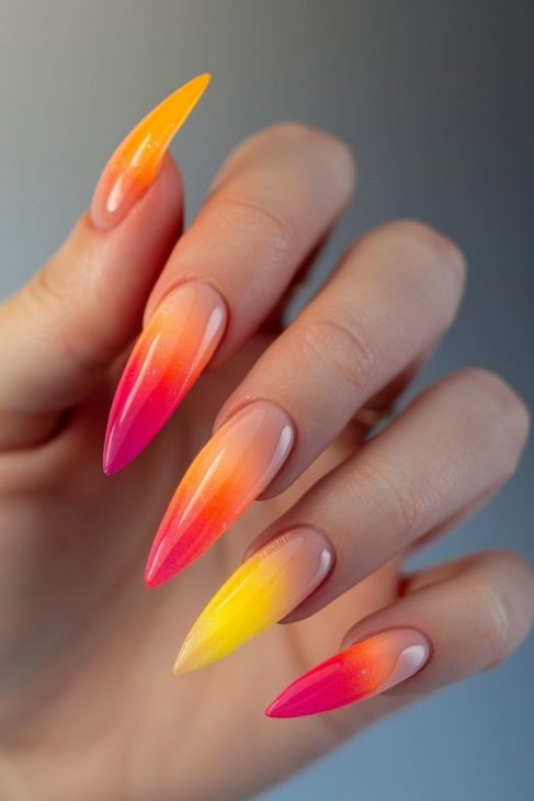 Stunning Summer Stiletto Nail Designs for 2024: Top 20 Trendsetting Ideas