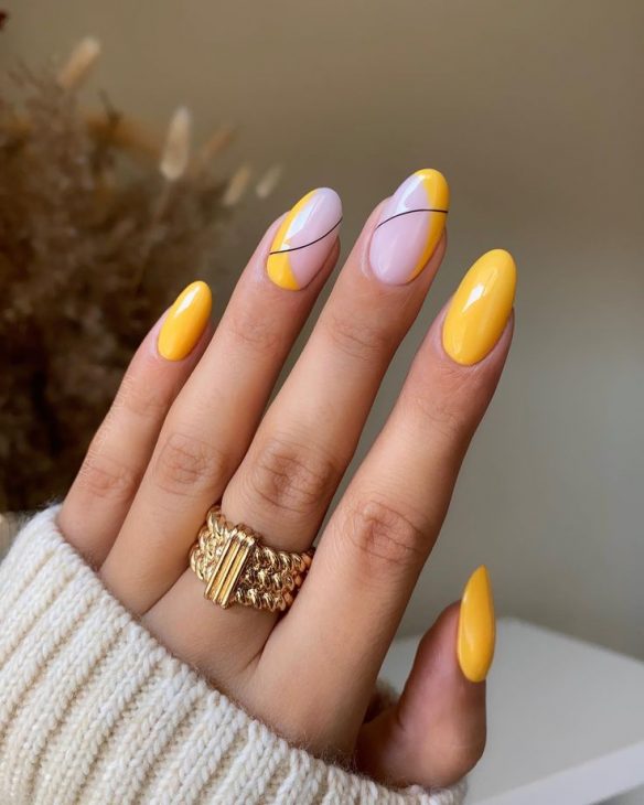 20 Trendy Summer Yellow Nail Designs for 2024: Inspiration for Every Nail Shape and Style