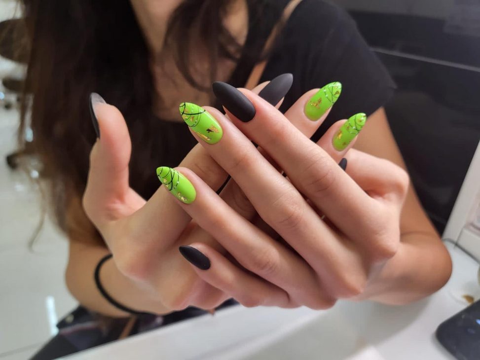 20 Ideas Summer Neon Green Nails Colors 2024