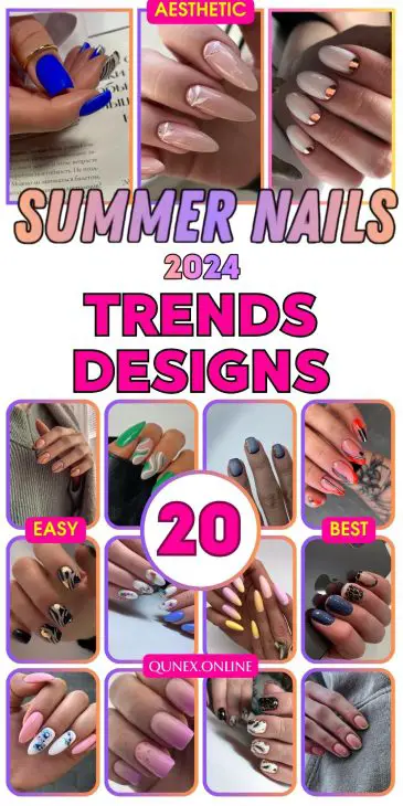 Summer Nail Trends 2024: A Vibrant Look at the Season's Hottest Manicures