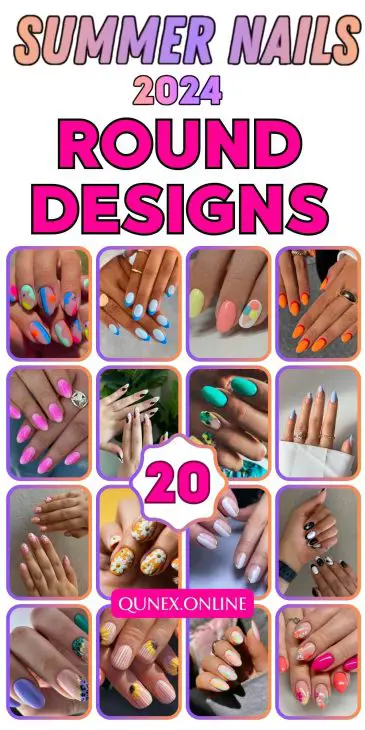 Summer Round Nails 2024: Your Ultimate Guide to Chic and Cute Nail Designs