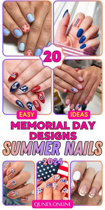 Memorial Day Nails 2024: Celebrate with Patriotic Flair