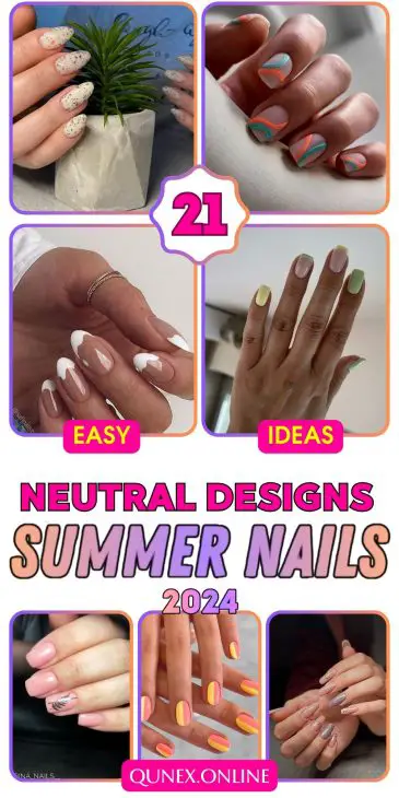 21 Summer Neutral Nail Color Designs for 2024: Best Shades for All Skin Tones and Styles