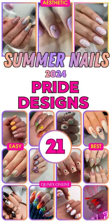 21 Stunning Pride Nails Designs for 2024  Ideas