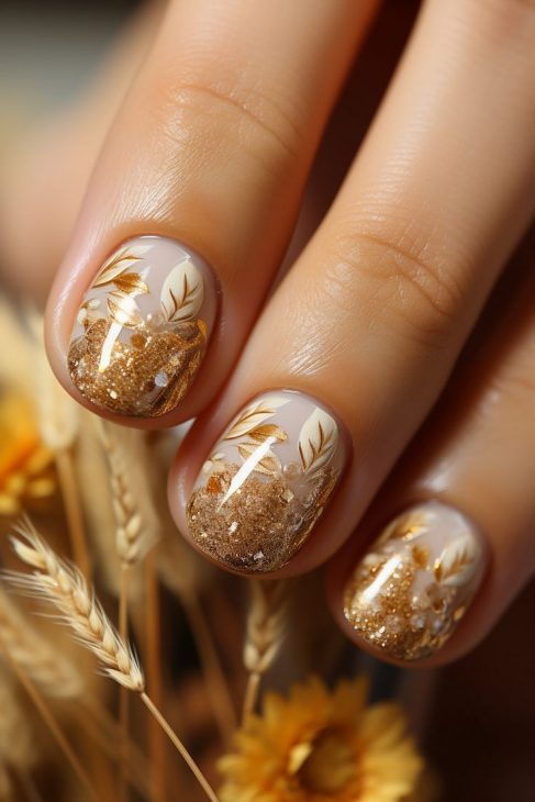 21 Ideas Fall Themed Nails: Embrace Autumn with Stunning Designs