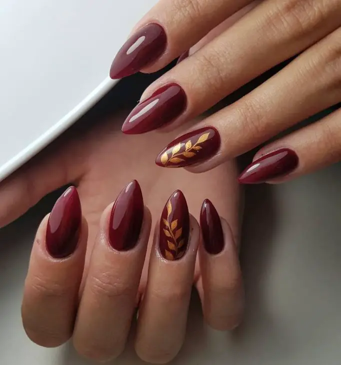 20 Ideas Red Fall Nails: Captivating Ideas for a Seasonal Manicure