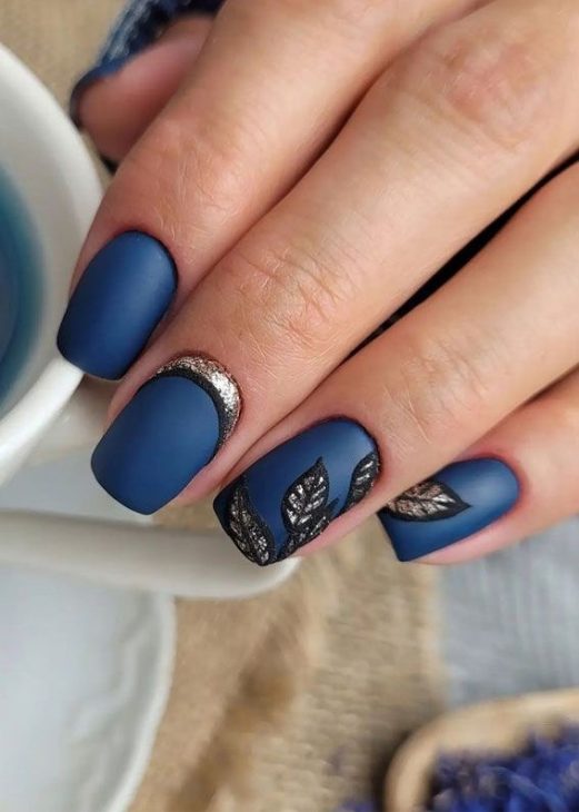 20 Ideas Blue Fall Nails: A Professional's Guide to Stunning Manicure Designs