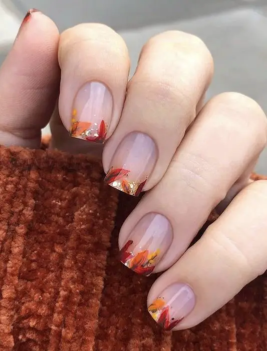 20 Ideas Short Fall Nails: Trendy Ideas for the Season