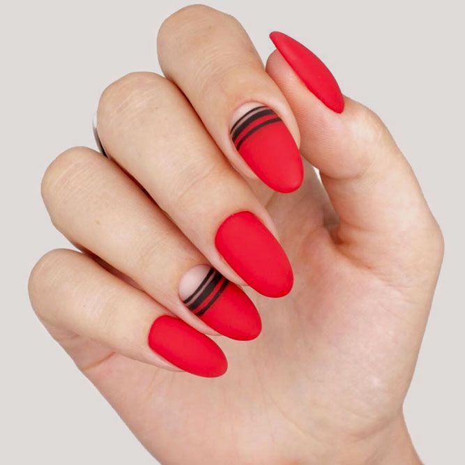 20 Ideas Red Fall Nails: Captivating Ideas for a Seasonal Manicure