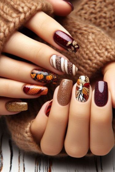 20 Ideas Burgundy Fall Nails: A Guide to Stunning Nail Designs