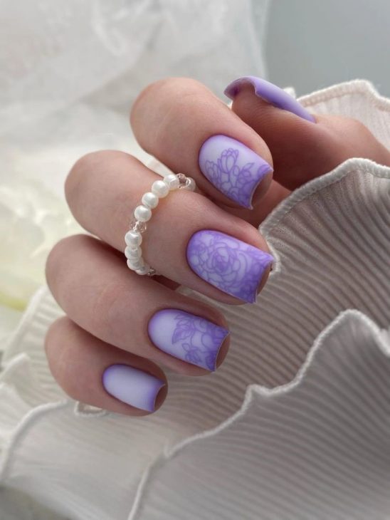 Purple Fall Nails: The Ultimate Guide to Stunning Manicures 20 Ideas