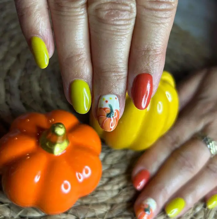 Fall Pumpkin Nails: Stunning Designs for the Season