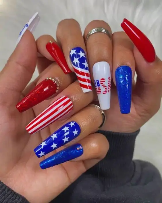 USA Nails 2024: The Ultimate Guide to Patriotic Nail Designs