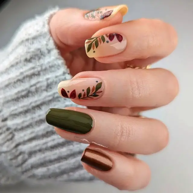 20 Ideas Short Fall Nails: Trendy Ideas for the Season