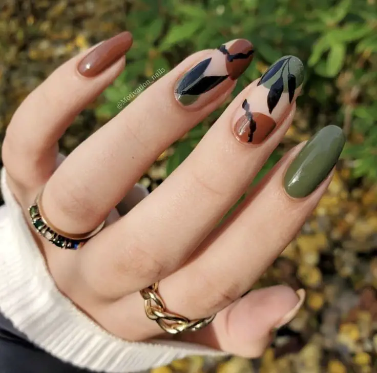 21 Ideas Fall Acrylic Nails: Embrace Autumn with Style