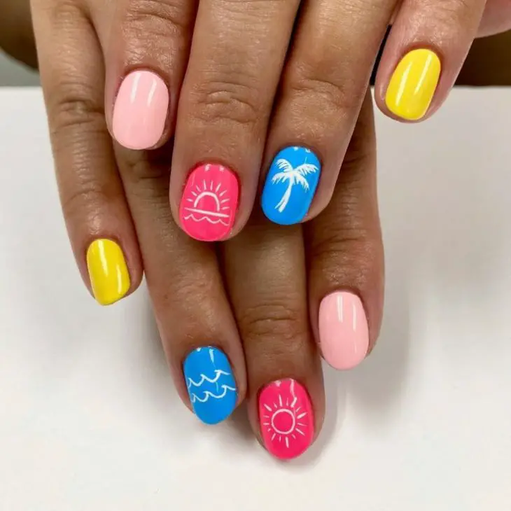 Vacation Nail Art 2024: Unleashing Your Inner Beach Babe