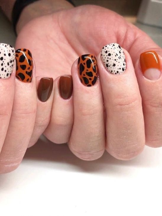 20 Easy Fall Nail Designs for 2024: Simple and Cute Ideas for Short Nails