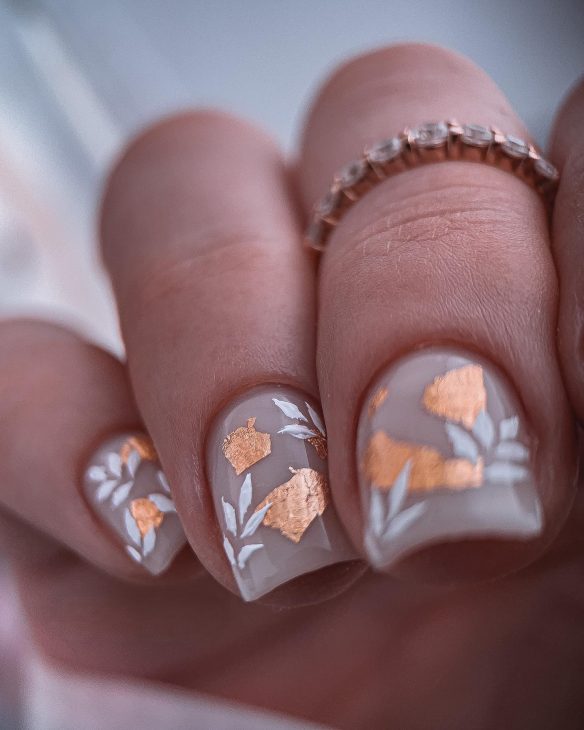 21 Ideas Fall Coffin Nails: Trendy and Elegant Ideas for Autumn