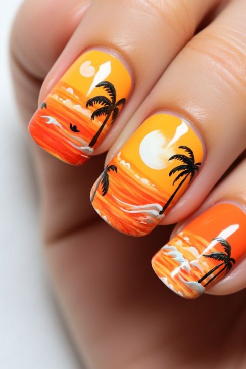 Vacation Nail Art 2024: Unleashing Your Inner Beach Babe