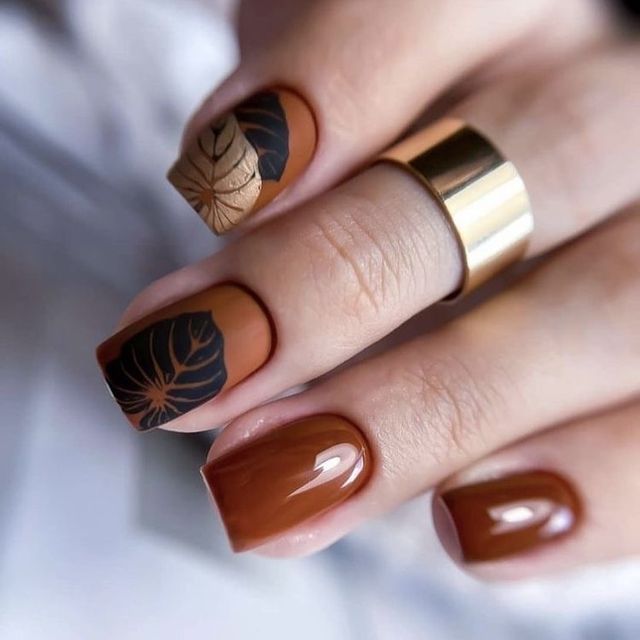 20 Easy Fall Nail Designs for 2024: Simple and Cute Ideas for Short Nails