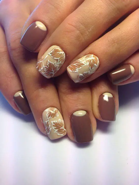 21 Ideas Fall Acrylic Nails: Embrace Autumn with Style