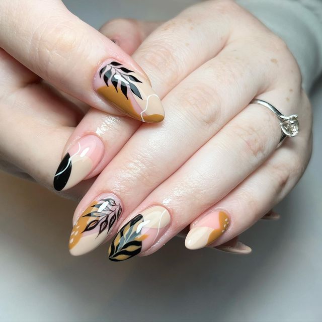 20 Ideas Fall Almond Nails: Stunning Designs and Ideas for the Season