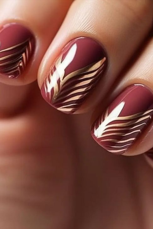 20 Ideas Burgundy Fall Nails: A Guide to Stunning Nail Designs