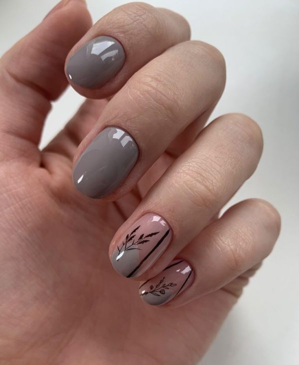 20 Ideas Short Fall Nails: Trendy Ideas for the Season