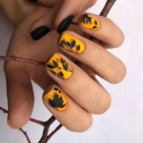 20 Ideas Fall Nail Art: Stunning Designs for Autumn