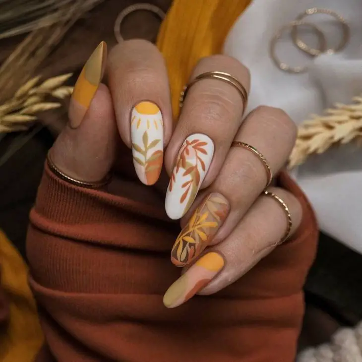 20 Ideas Fall Nail Ideas: Embrace the Season with Stunning Manicures