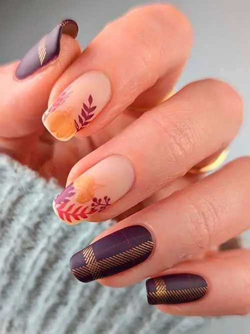 20 Ideas Fall Gel Nail Designs: Embrace the Autumn Elegance