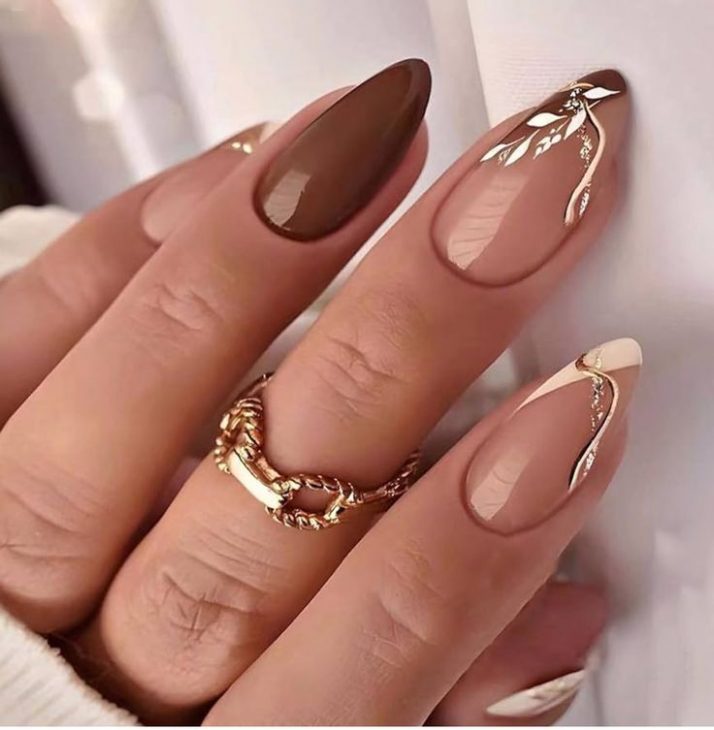 20 Ideas Long Fall Nails: Inspiring Designs