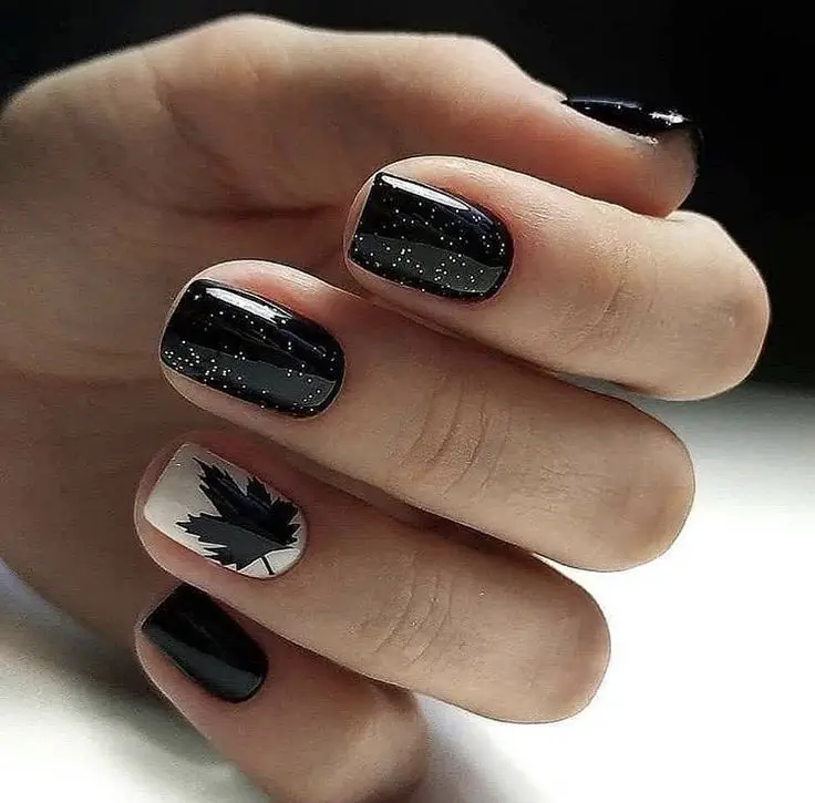 20 Ideas Fall Leaf Nail Designs: Embrace the Autumn Vibes