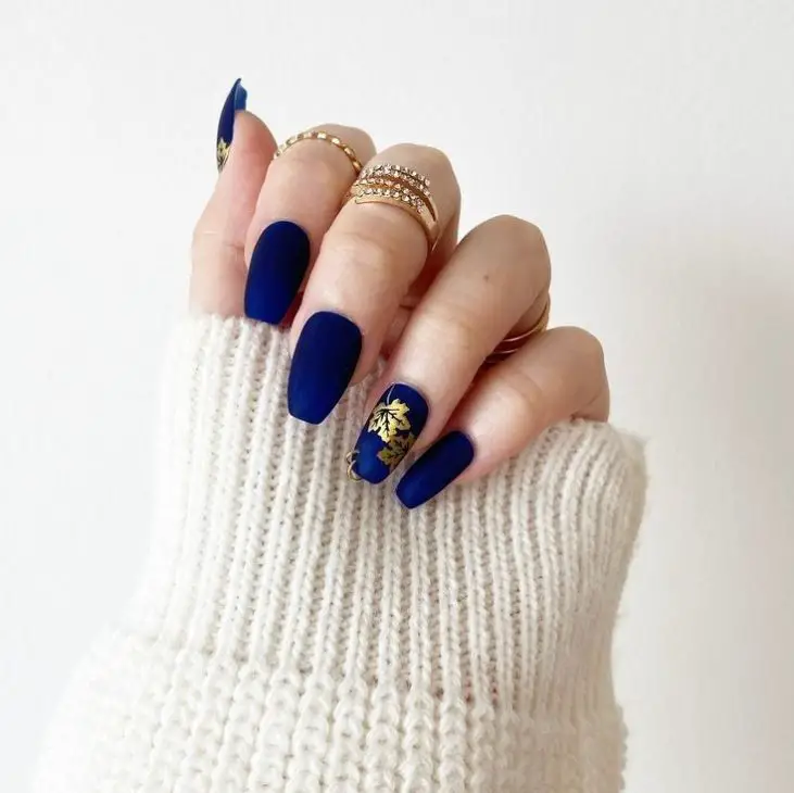 20 Ideas Blue Fall Nails: A Professional's Guide to Stunning Manicure Designs