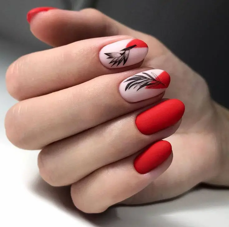 20 Ideas Red Fall Nails: Captivating Ideas for a Seasonal Manicure