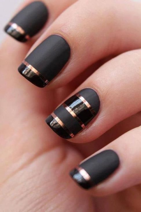 Black Fall Nails: Chic and Timeless Manicure 20 Ideas