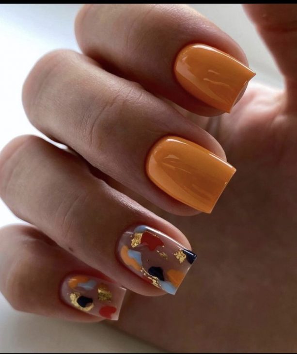 20 Ideas Short Fall Nails: Trendy Ideas for the Season