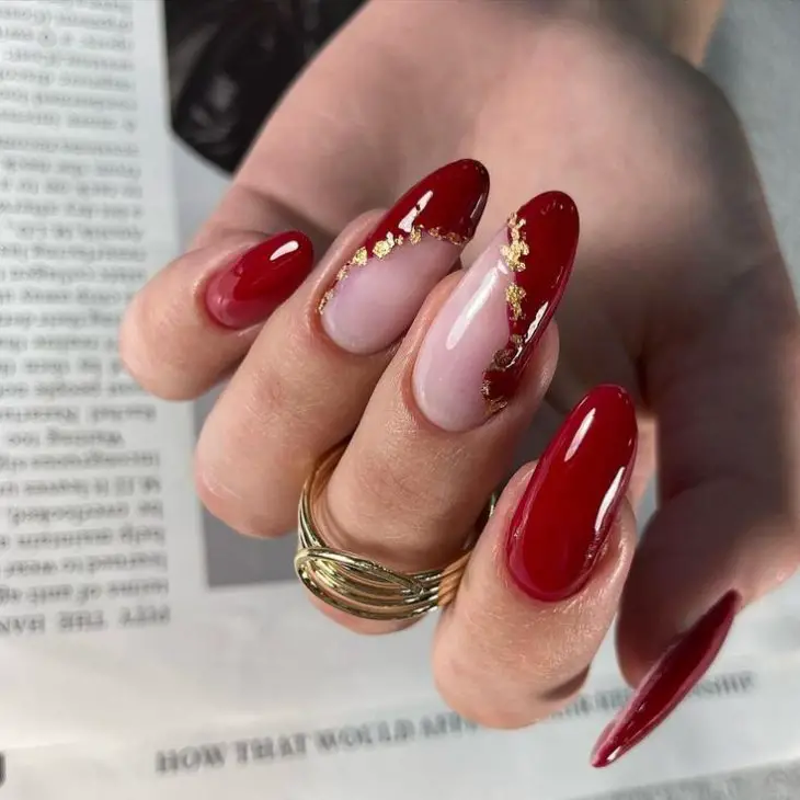 20 Ideas Red Fall Nails: Captivating Ideas for a Seasonal Manicure