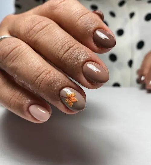 20 Ideas Short Fall Nails: Trendy Ideas for the Season