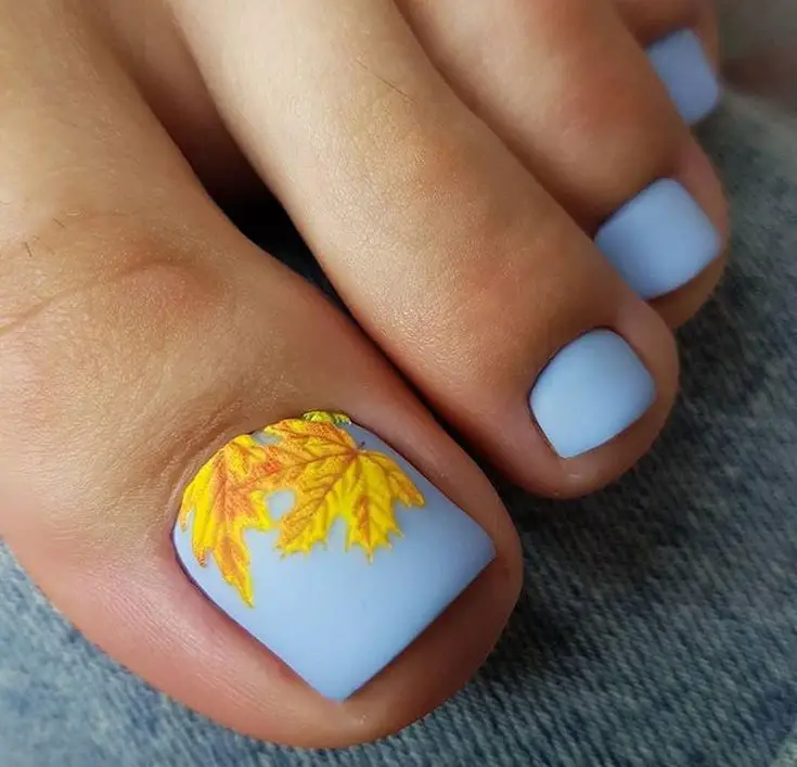 20 Gorgeous Fall Toe Nail Colors for 2024: Autumn Pedicure Ideas